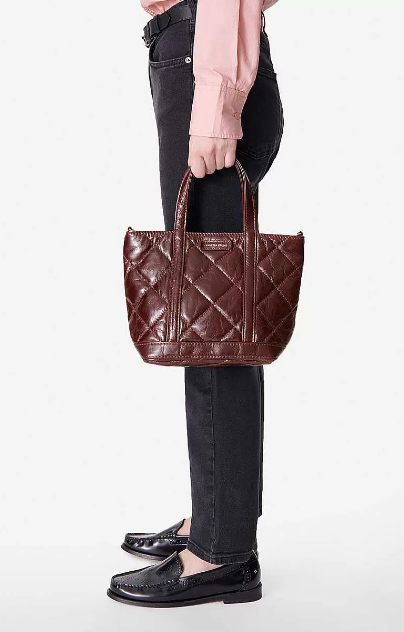 Vanessa Bruno Quilted Leather S Cabas Tote